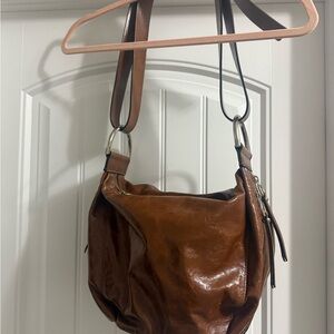 Brown Leather Shoulder Bag